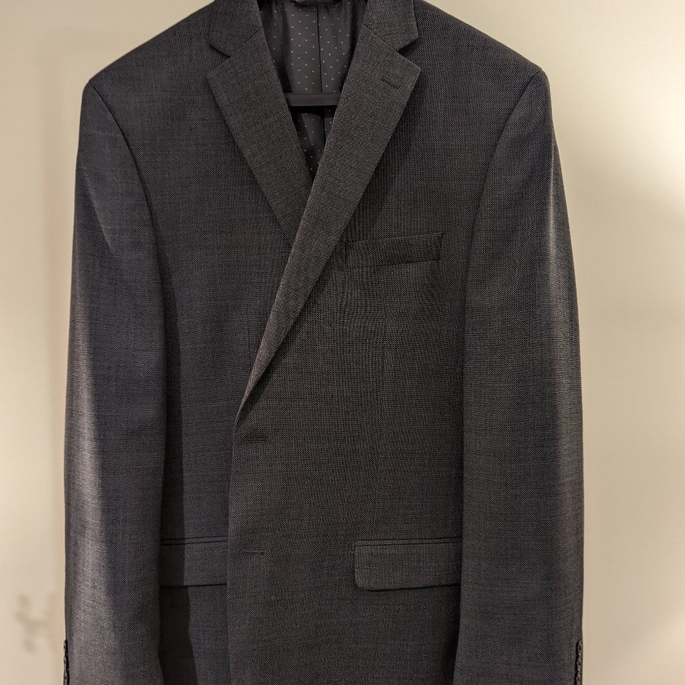 Men's Dark Grey Sports Jacket